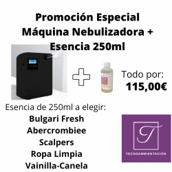 OFERTA ESENCIA Y MÁQUINA...
