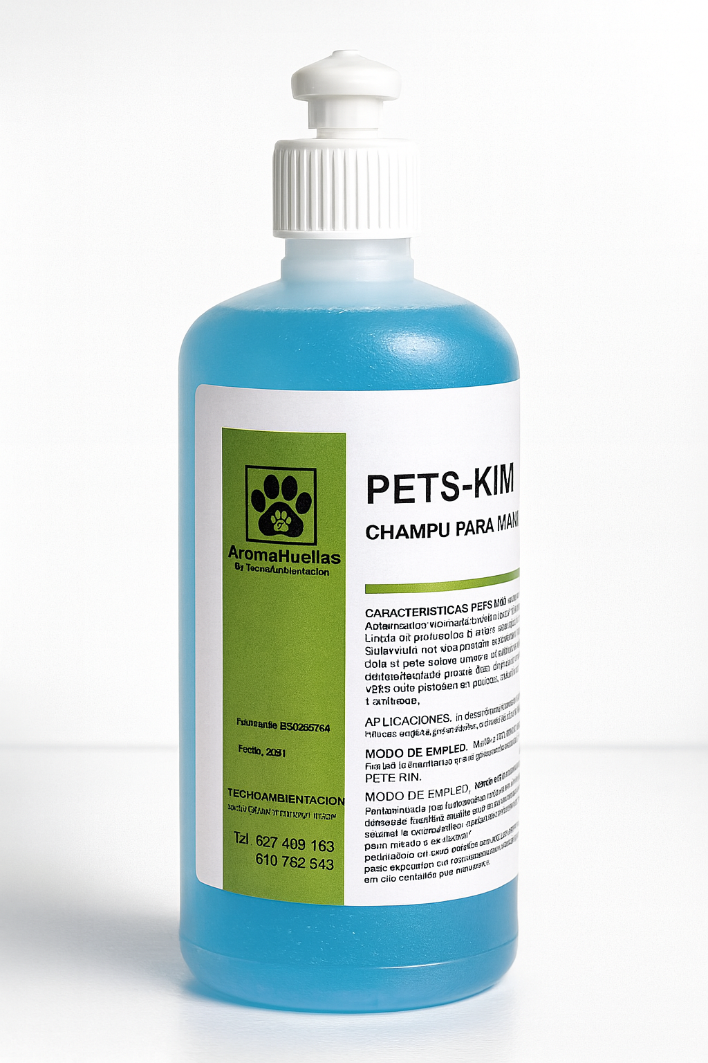 Champú para Mascotas AROMAHUELLAS 500ml